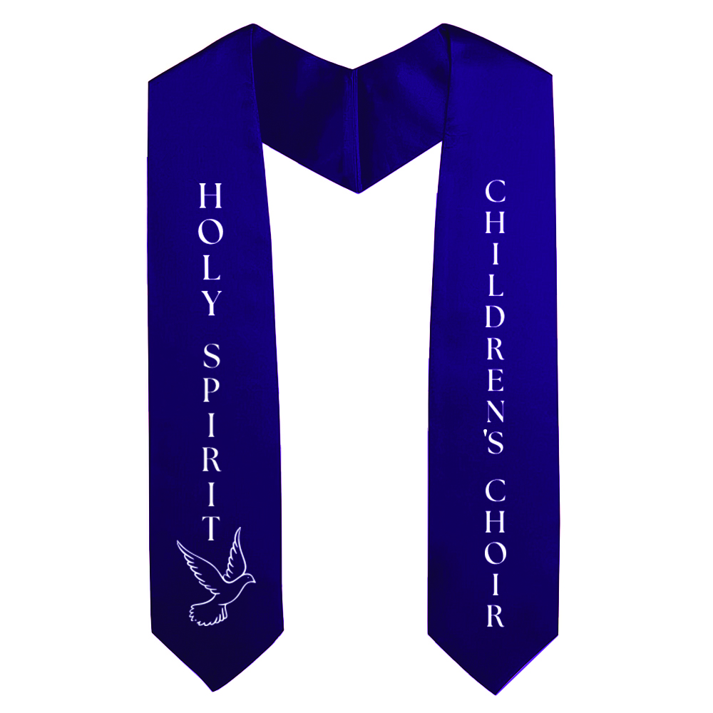 Children's Choir Stoles - Purple